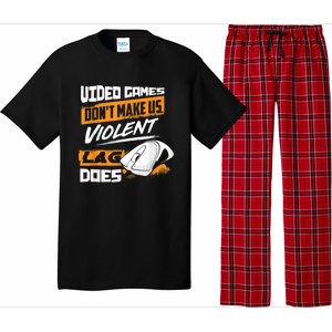 Video Games Dont Make Us Violent Lag Does Gaming Pajama Set