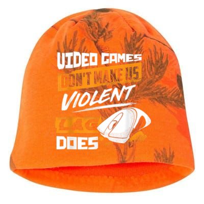 Video Games Dont Make Us Violent Lag Does Gaming Kati - Camo Knit Beanie