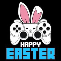Video Game Easter Bunny Gaming Controller Gamer Gift Drawstring Bag