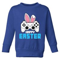 Video Game Easter Bunny Gaming Controller Gamer Gift Toddler Sweatshirt