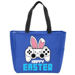 Video Game Easter Bunny Gaming Controller Gamer Gift Zip Tote Bag