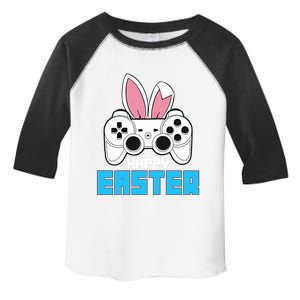 Video Game Easter Bunny Gaming Controller Gamer Gift Toddler Fine Jersey T-Shirt