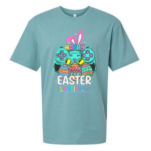 Video Game Easter Bunny Gaming Controller Gamer Sueded Cloud Jersey T-Shirt