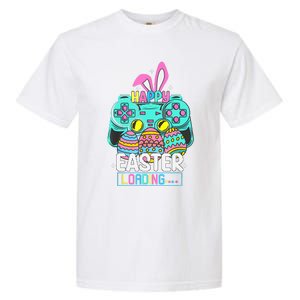 Video Game Easter Bunny Gaming Controller Gamer Garment-Dyed Heavyweight T-Shirt