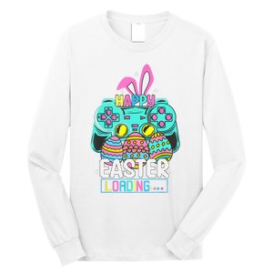 Video Game Easter Bunny Gaming Controller Gamer Long Sleeve Shirt