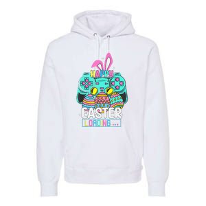 Video Game Easter Bunny Gaming Controller Gamer Premium Hoodie