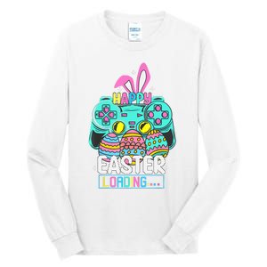 Video Game Easter Bunny Gaming Controller Gamer Tall Long Sleeve T-Shirt