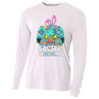 Video Game Easter Bunny Gaming Controller Gamer Cooling Performance Long Sleeve Crew