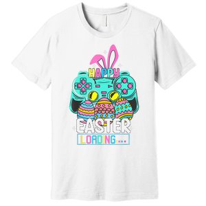 Video Game Easter Bunny Gaming Controller Gamer Premium T-Shirt