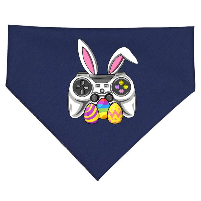 Video Games Easter Day Bunny Egg Funny Gamer Boy Girl USA-Made Doggie Bandana