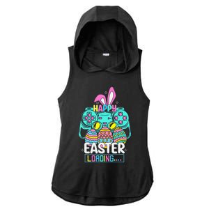 Video Game Easter Bunny Gaming Controller Gamer Ladies PosiCharge Tri-Blend Wicking Draft Hoodie Tank