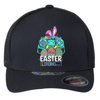 Video Game Easter Bunny Gaming Controller Gamer Flexfit Unipanel Trucker Cap