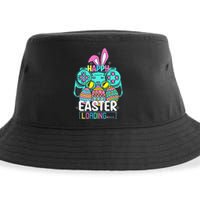 Video Game Easter Bunny Gaming Controller Gamer Sustainable Bucket Hat