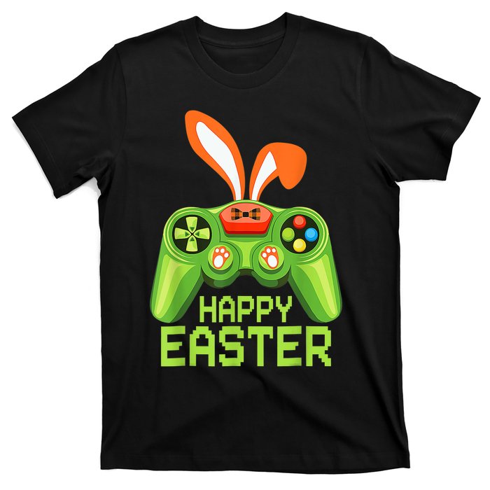 Video Game Easter Bunny Gaming Controller Gamer B.o.y.s Girls T-Shirt