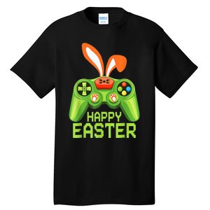 Video Game Easter Bunny Gaming Controller Gamer B.o.y.s Girls Tall T-Shirt