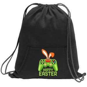 Video Game Easter Bunny Gaming Controller Gamer B.o.y.s Girls Sweatshirt Cinch Pack Bag