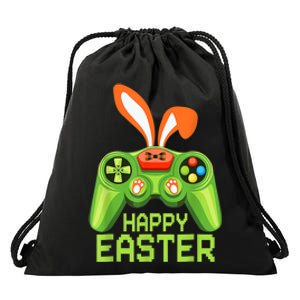 Video Game Easter Bunny Gaming Controller Gamer B.o.y.s Girls Drawstring Bag