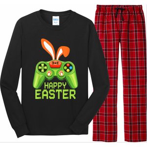 Video Game Easter Bunny Gaming Controller Gamer B.o.y.s Girls Long Sleeve Pajama Set