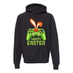 Video Game Easter Bunny Gaming Controller Gamer B.o.y.s Girls Premium Hoodie