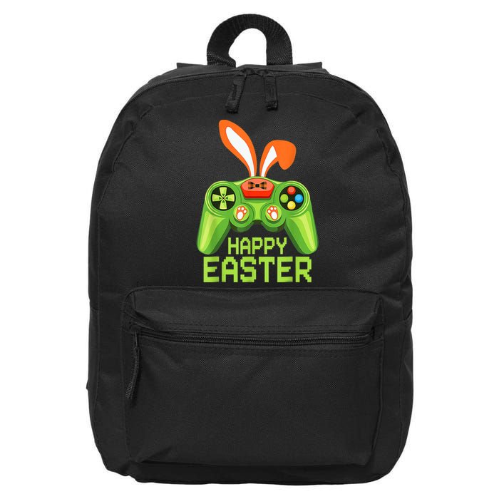 Video Game Easter Bunny Gaming Controller Gamer B.o.y.s Girls 16 in Basic Backpack