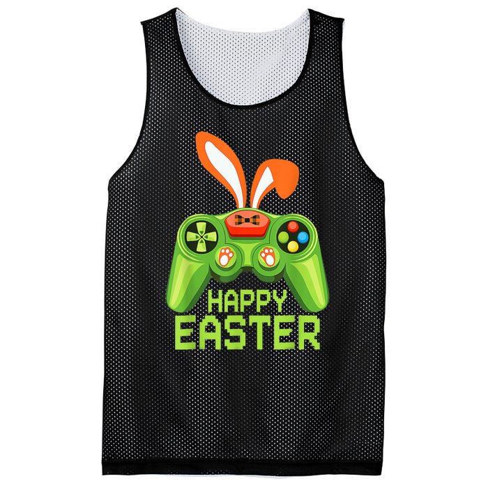 Video Game Easter Bunny Gaming Controller Gamer B.o.y.s Girls Mesh Reversible Basketball Jersey Tank