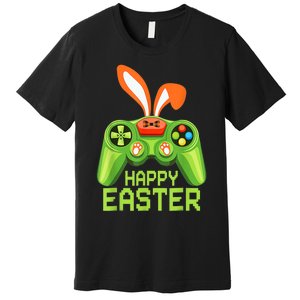 Video Game Easter Bunny Gaming Controller Gamer B.o.y.s Girls Premium T-Shirt