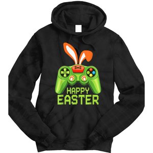 Video Game Easter Bunny Gaming Controller Gamer B.o.y.s Girls Tie Dye Hoodie