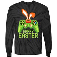 Video Game Easter Bunny Gaming Controller Gamer B.o.y.s Girls Tie-Dye Long Sleeve Shirt