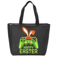 Video Game Easter Bunny Gaming Controller Gamer B.o.y.s Girls Zip Tote Bag