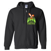 Video Game Easter Bunny Gaming Controller Gamer B.o.y.s Girls Full Zip Hoodie