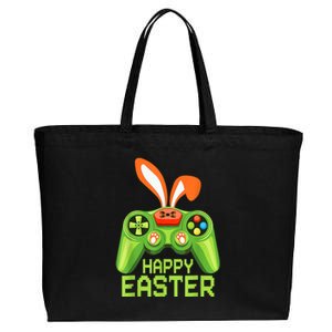 Video Game Easter Bunny Gaming Controller Gamer B.o.y.s Girls Cotton Canvas Jumbo Tote