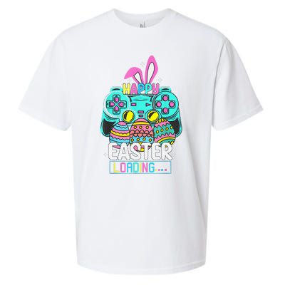 Video Game Easter Bunny Gaming Controller Gamer Sueded Cloud Jersey T-Shirt