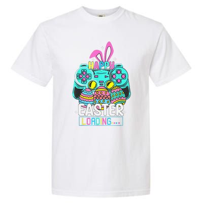 Video Game Easter Bunny Gaming Controller Gamer Garment-Dyed Heavyweight T-Shirt