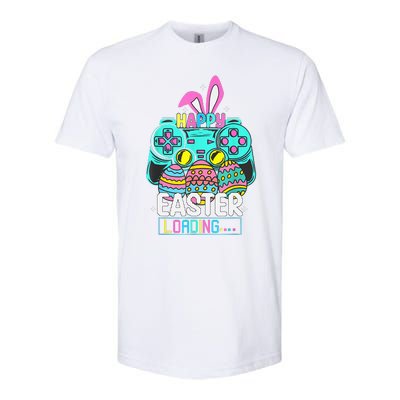 Video Game Easter Bunny Gaming Controller Gamer Softstyle CVC T-Shirt