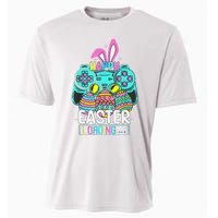 Video Game Easter Bunny Gaming Controller Gamer Cooling Performance Crew T-Shirt