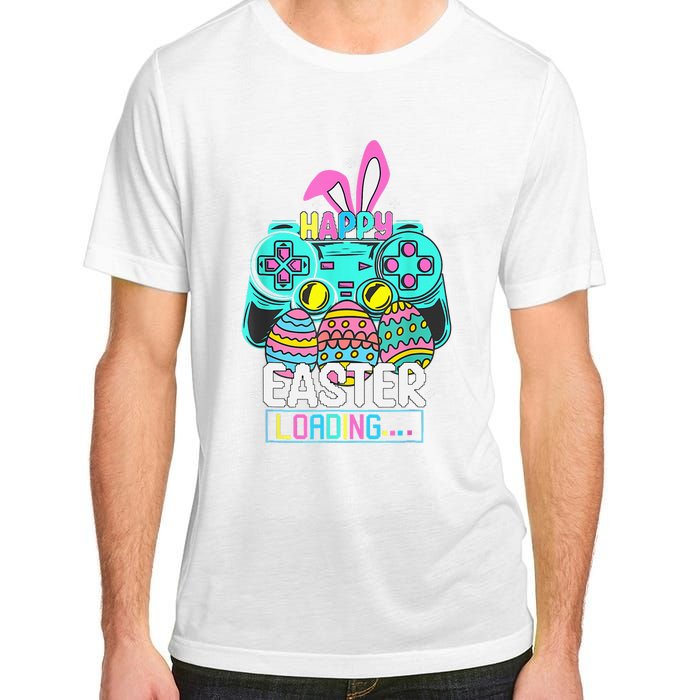 Video Game Easter Bunny Gaming Controller Gamer Adult ChromaSoft Performance T-Shirt