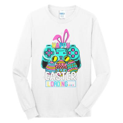 Video Game Easter Bunny Gaming Controller Gamer Tall Long Sleeve T-Shirt