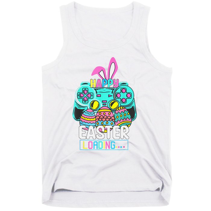 Video Game Easter Bunny Gaming Controller Gamer Tank Top