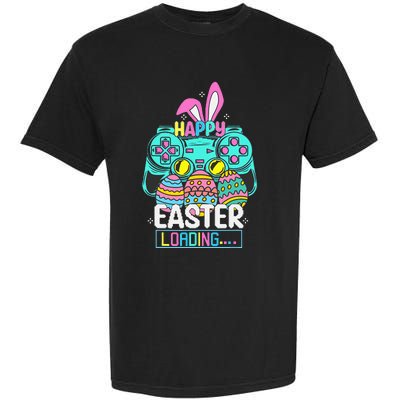 Video Game Easter Bunny Gaming Controller Gamer Garment-Dyed Heavyweight T-Shirt