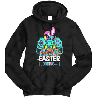 Video Game Easter Bunny Gaming Controller Gamer Tie Dye Hoodie