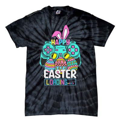 Video Game Easter Bunny Gaming Controller Gamer Tie-Dye T-Shirt