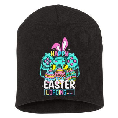 Video Game Easter Bunny Gaming Controller Gamer Short Acrylic Beanie