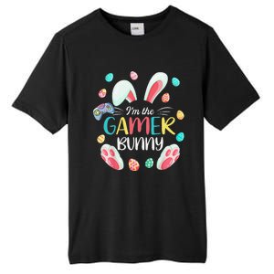 Video Game Easter Bunny Eggs Gamer Easter Gaming Tall Fusion ChromaSoft Performance T-Shirt