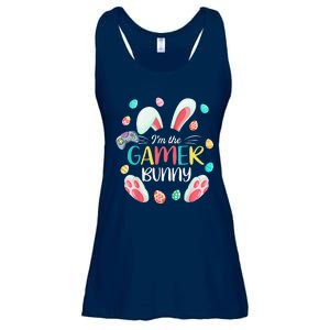 Video Game Easter Bunny Eggs Gamer Easter Gaming Ladies Essential Flowy Tank