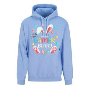 Video Game Easter Bunny Eggs Gamer Easter Gaming Unisex Surf Hoodie