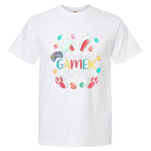 Video Game Easter Bunny Eggs Gamer Easter Gaming Garment-Dyed Heavyweight T-Shirt