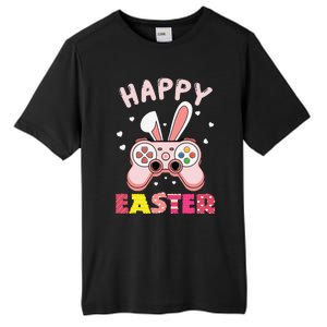 Video Game Easter Bunny Gaming Controller Gamer Tall Fusion ChromaSoft Performance T-Shirt