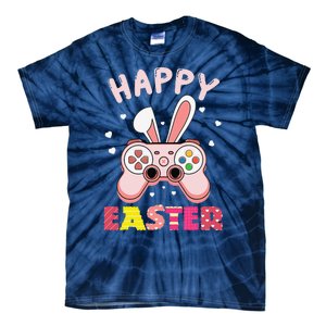 Video Game Easter Bunny Gaming Controller Gamer Tie-Dye T-Shirt