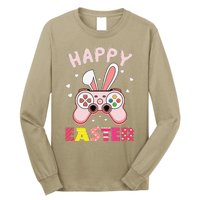 Video Game Easter Bunny Gaming Controller Gamer Long Sleeve Shirt