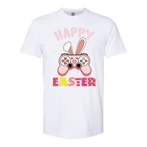 Video Game Easter Bunny Gaming Controller Gamer Softstyle CVC T-Shirt